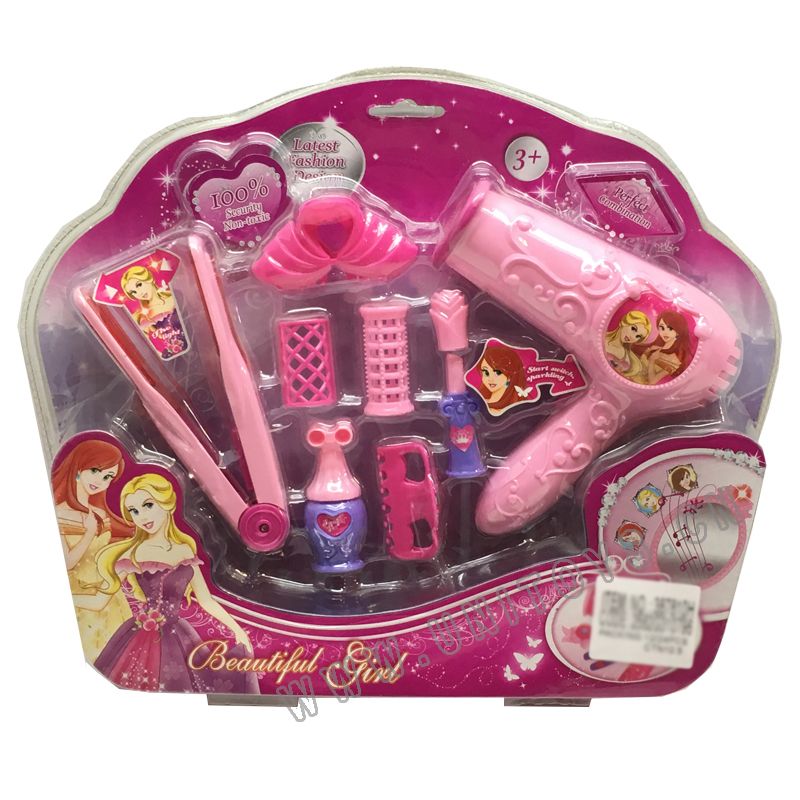 BEAUTY SET,W/LIGHT,W/BUTTON BATTERY
