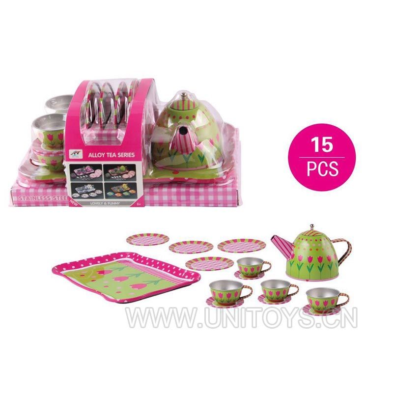METAL TEA SET,4 ASST