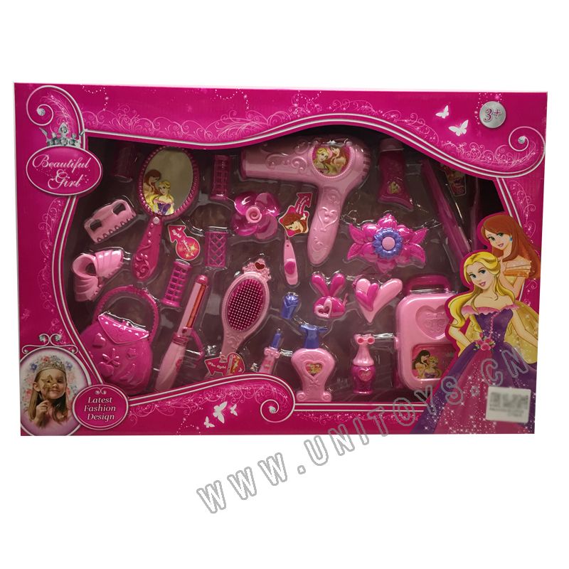 BEAUTY SET,W/LIGHT & MUSIC,W/BUTTON BATTERY