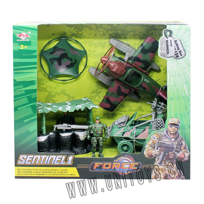 FREE WEEL CAR+FLIGHT PLANE SET