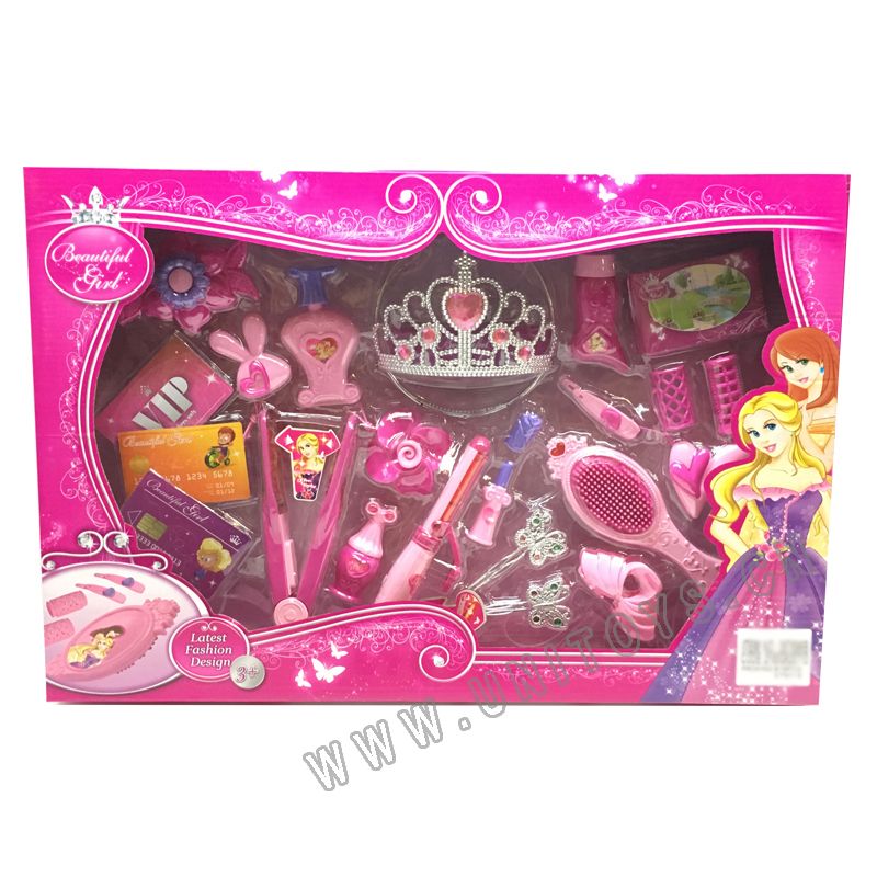 BEAUTY SET,W/LIGHT,W/BUTTON BATTERY