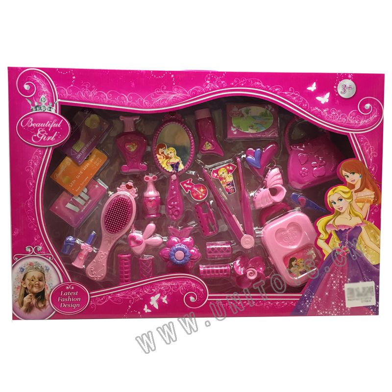 BEAUTY SET,W/LIGHT & MUSIC,W/BUTTON BATTERY