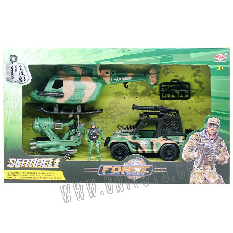 FREE WEEL CAR+HELICOPTER SET