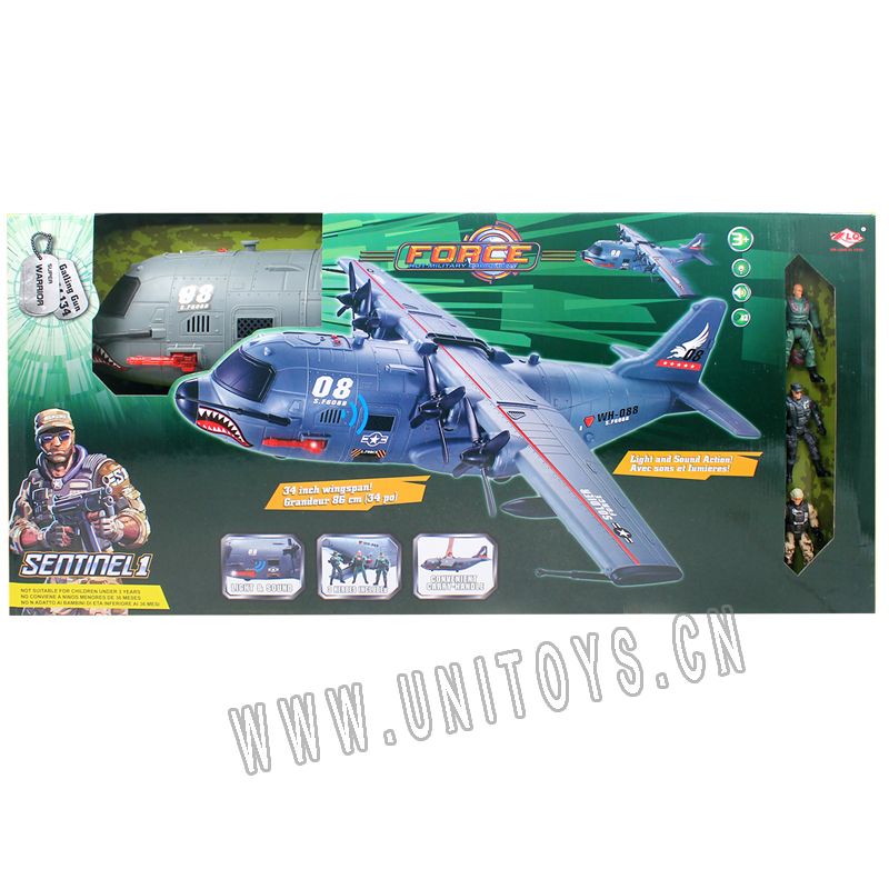 WBX CARRIAGE AIRPLANE SET,W/LIGHT & MUSIC