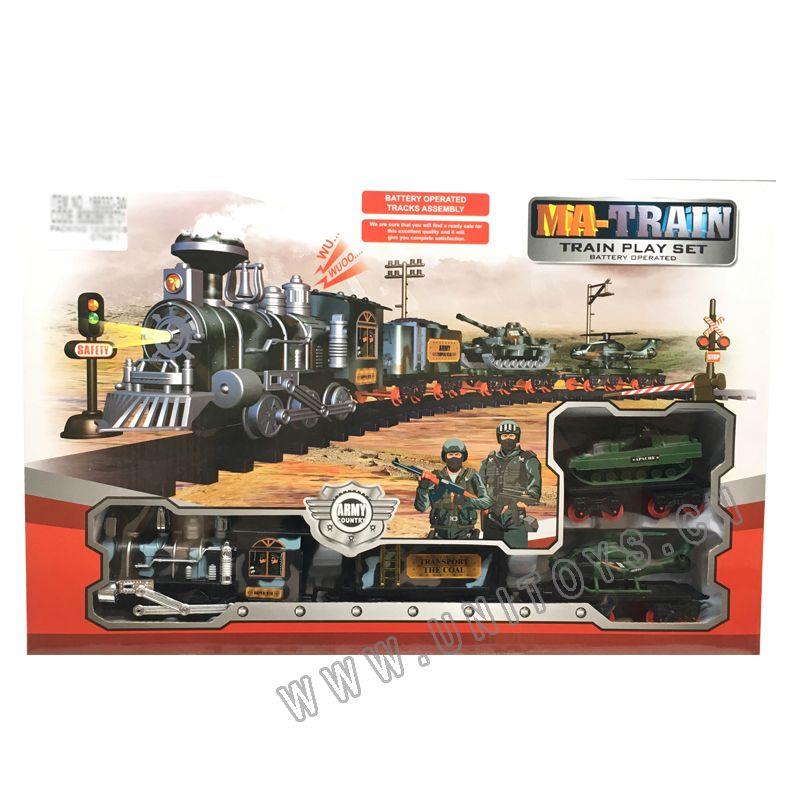 B/O TRAIN PLAY SET,3 ASST