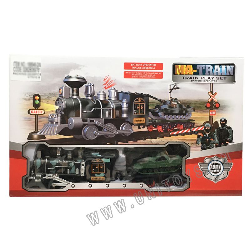 B/O TRAIN PLAY SET,2 ASST