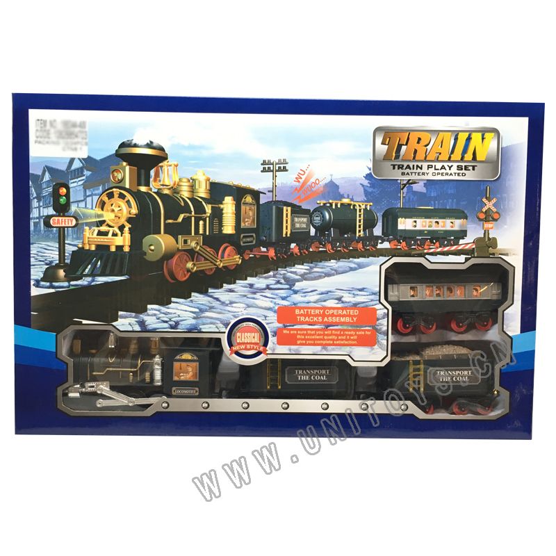 B/O TRAIN PLAY SET,4 ASST