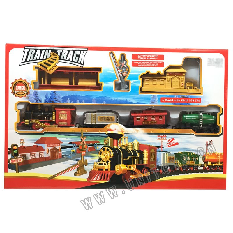 B/O TRAIN PLAY SET,3 ASST