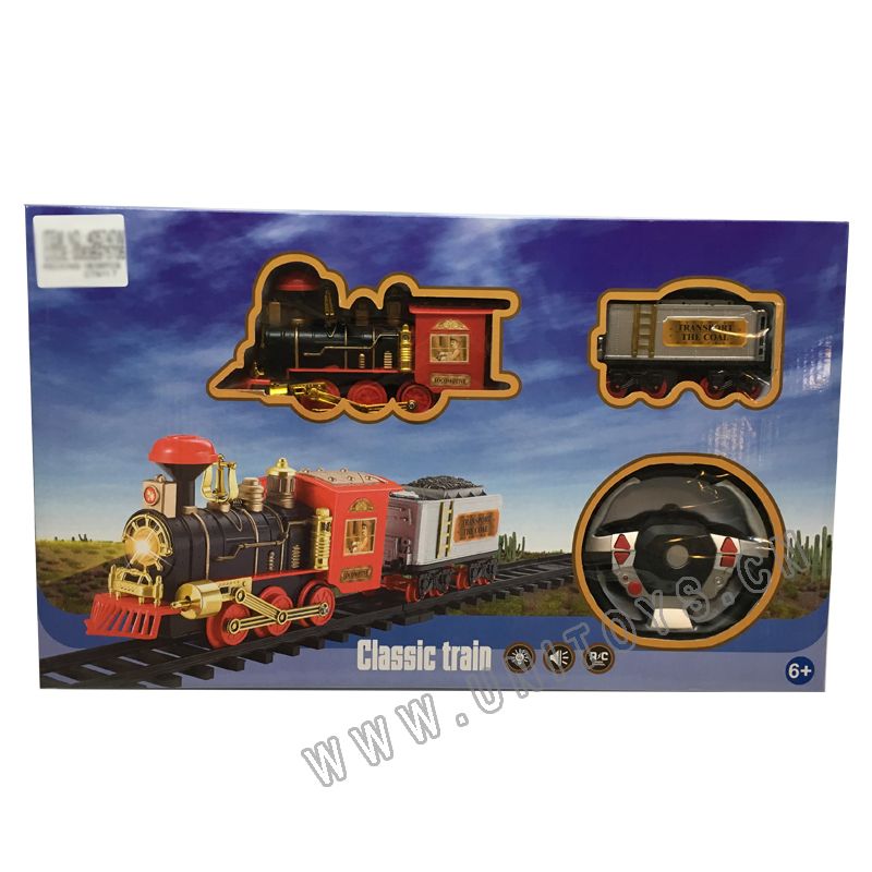 R/C CLASSIC TRAIN SET,W/SOUND&LIGHT,W/BATTERY