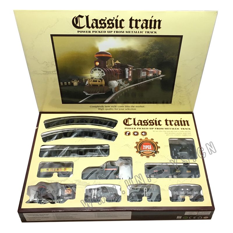 B/O RAIL TRAIN SET,W/LIGHT & SOUND，W/CHARGER