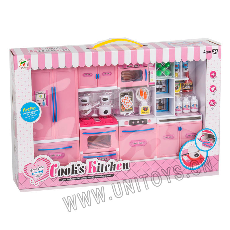KITCHEN WARE SET,W/LIGHT&SOUND