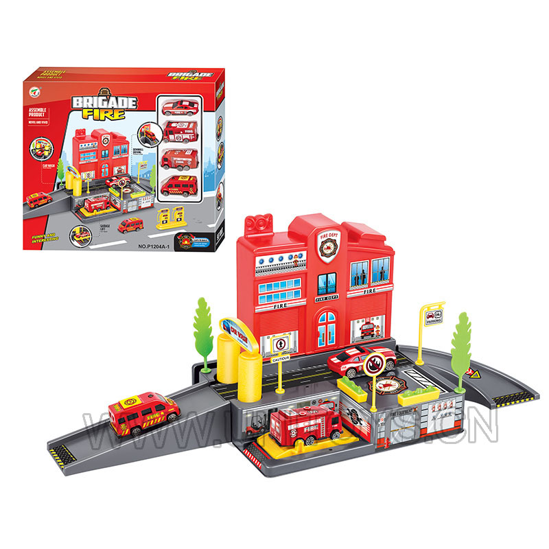 BRIGADE FIRE PARKING LOT