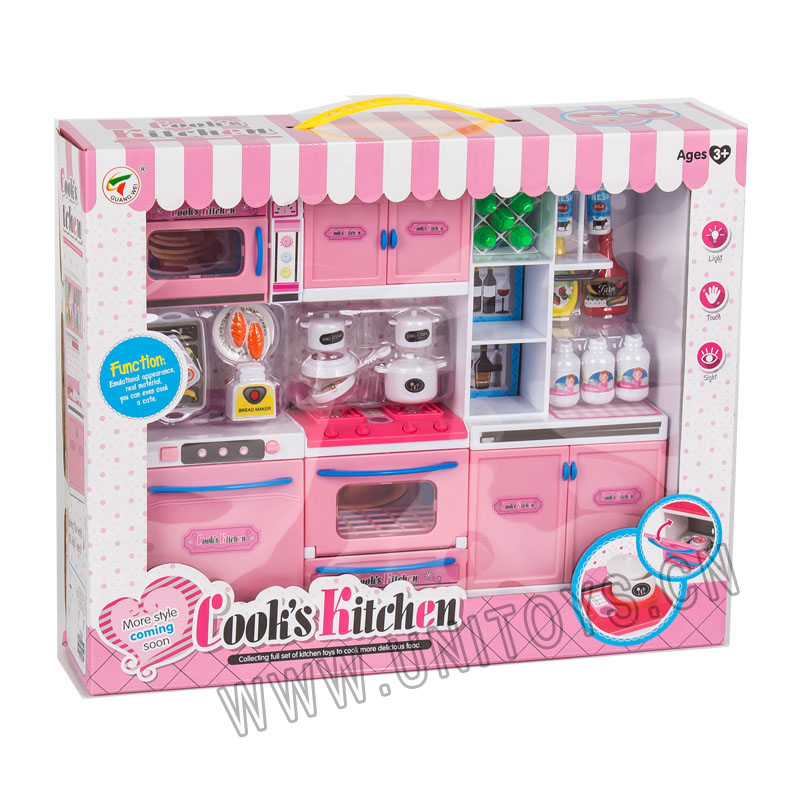 KITCHEN WARE SET,W/LIGHT&SOUND