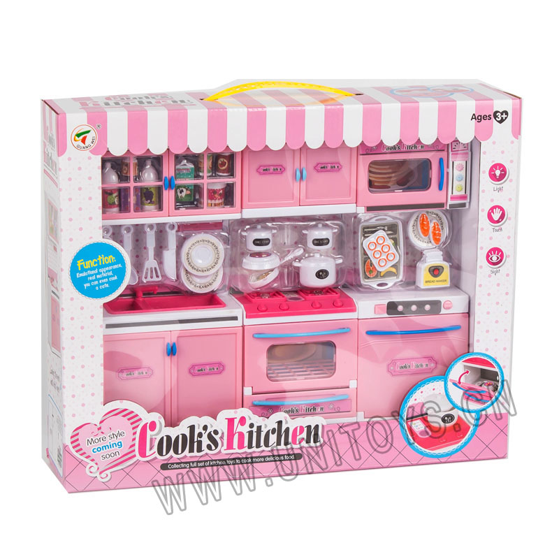 KITCHEN WARE SET,W/LIGHT&SOUND