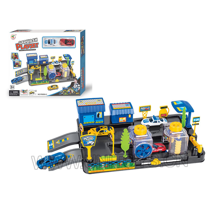 CARWASH PARKING LOT SET