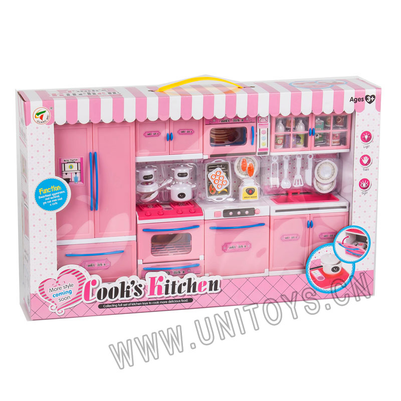 KITCHEN WARE SET,W/LIGHT&SOUND
