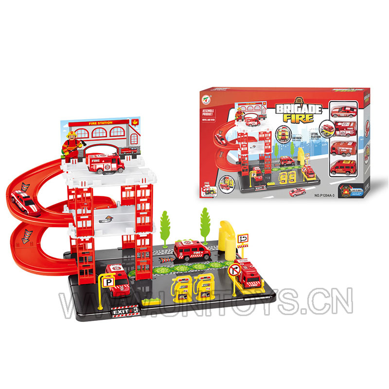 BRICADE FIRE PARLING LOT SET
