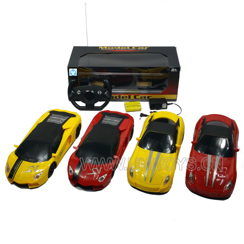 1:14R/C CAR,W/LIGHT&BATTERY&CHARGER,2 ASST