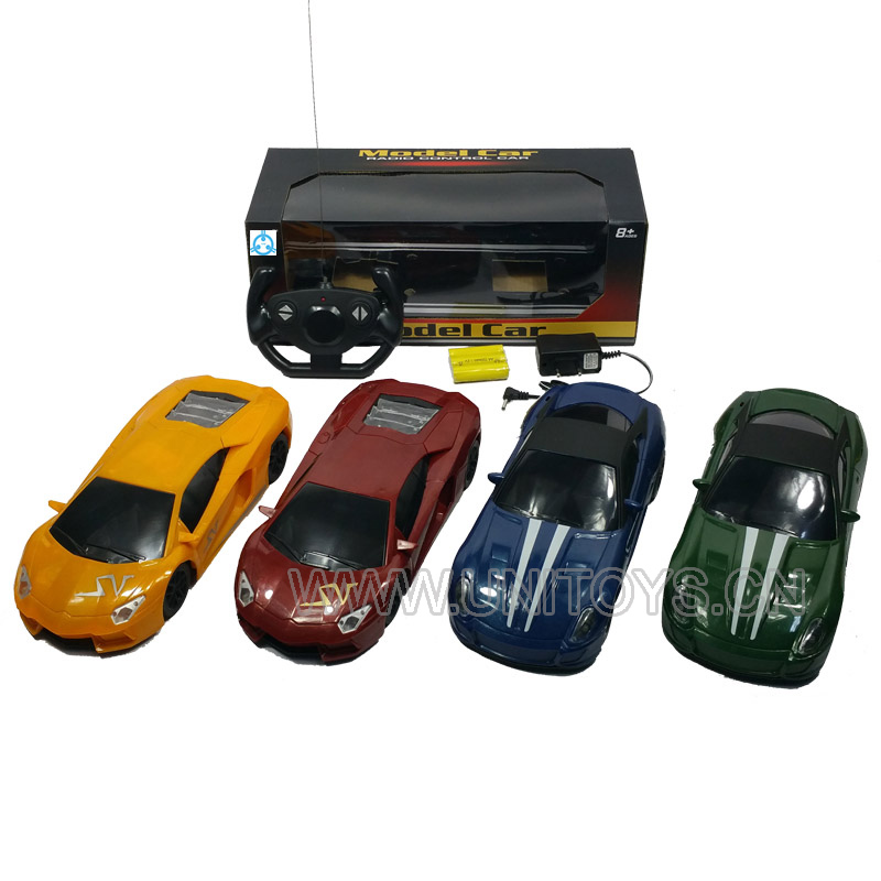 1:14R/C CAR,W/LIGHT&BATTERY&CHARGER,2 ASST