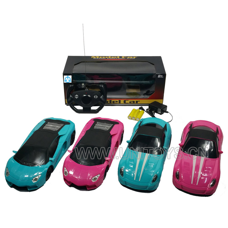 1:14R/C CAR,W/LIGHT&BATTERY&CHARGER,2 ASST