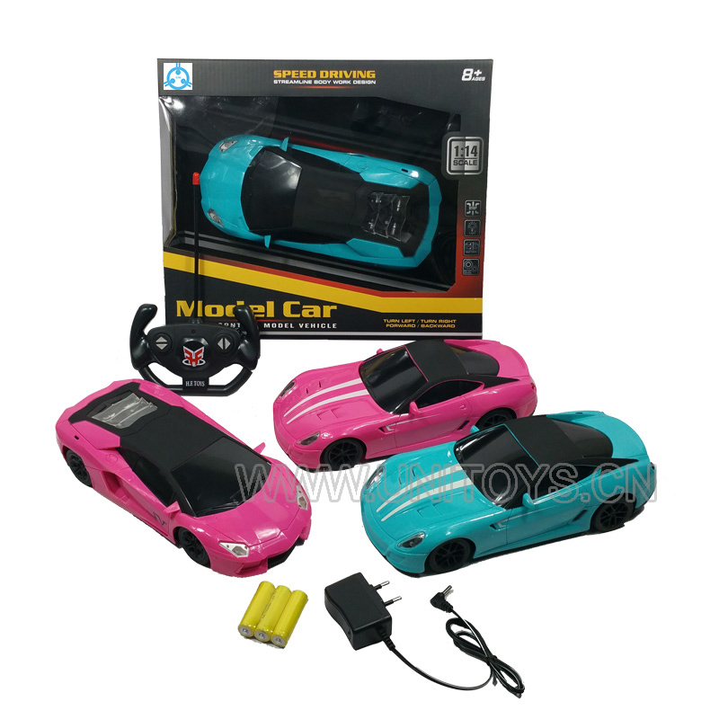 R/C CAR,W/LIGHT,W/BATTERY&CHARGER,2ASST