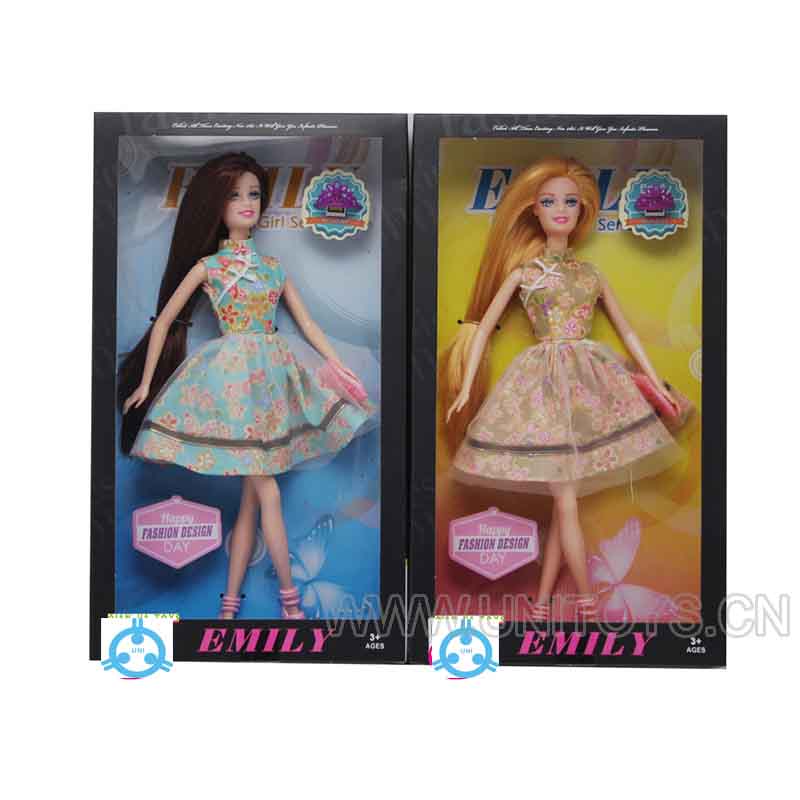 11.5＂FASHION GIRL SET，2 ASST