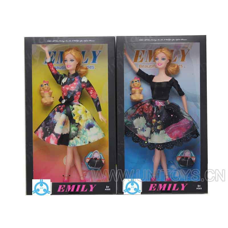 11.5＂FASHION GIRL SET，2 ASST