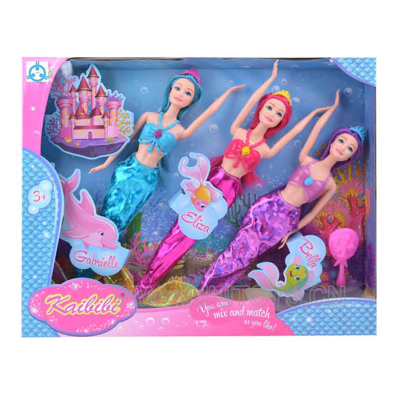 11.5＂FASHION GIRL SET,3 PCS/BOX