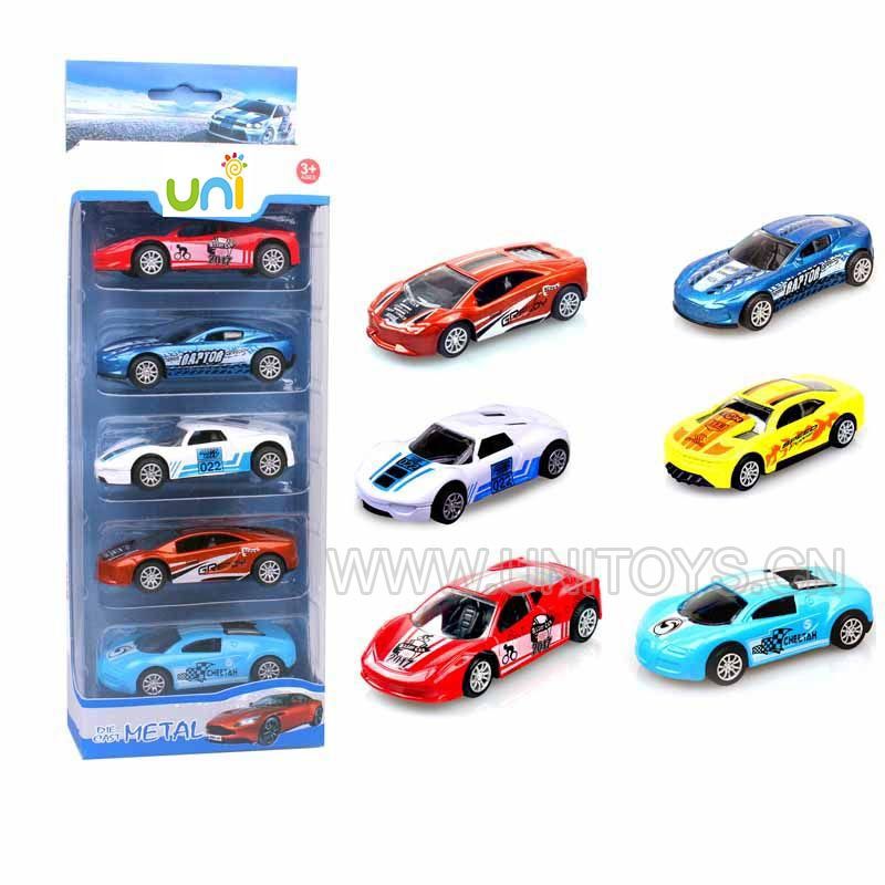 1:50 F/W METAL CAR SET,5 ASST/BOX