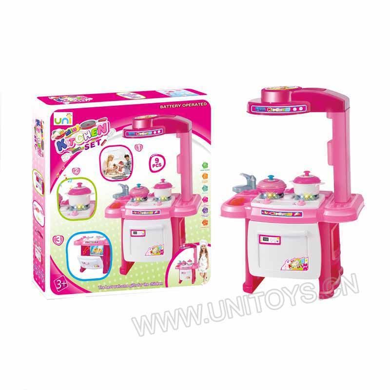 KITCHEN SET,W/LIGHT & MUSIC