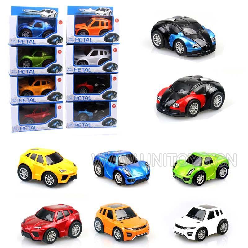 P/B METAL CAR,4 ASST