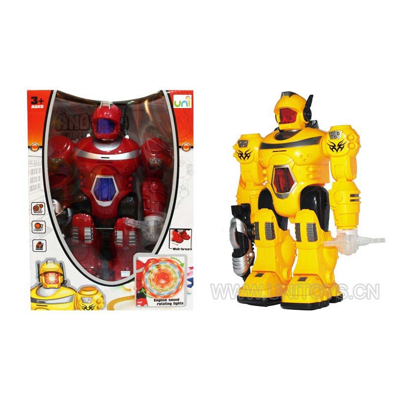 B/0 ROBOT,W/LIGHT & MUSIC