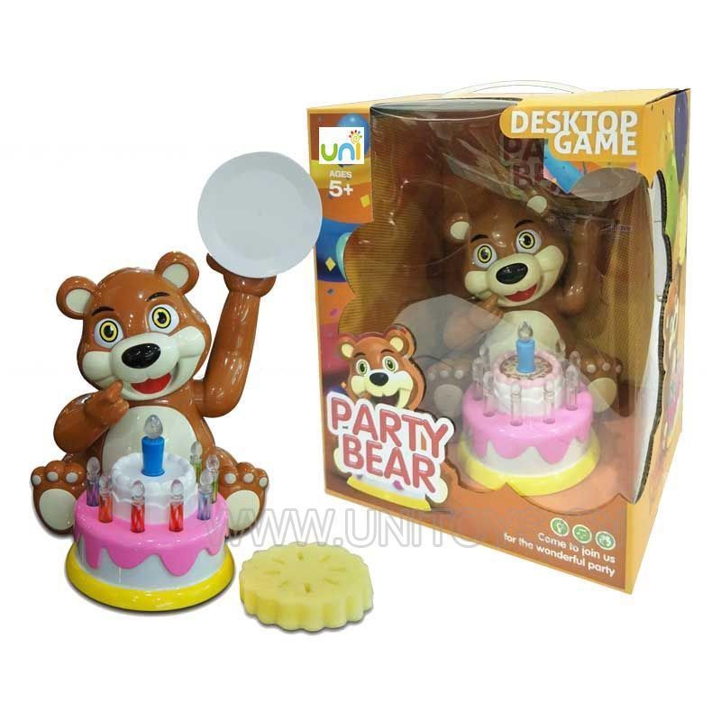 CAKE TOY BEAR GAME,W/LIGHT&MUSIC
