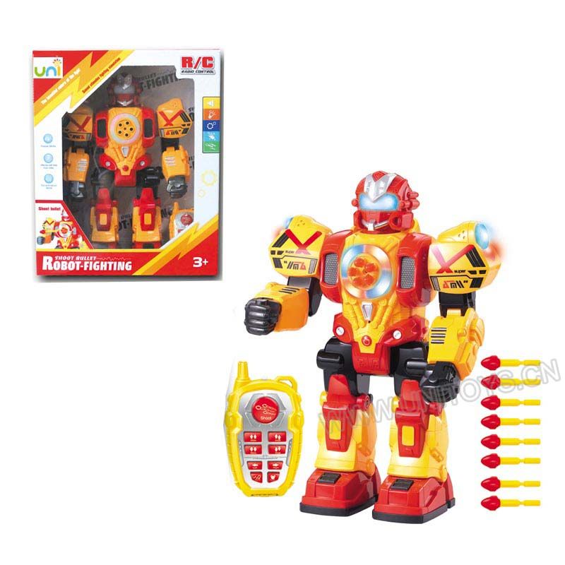R/C ROBOT,W/LIGHT & MUSIC