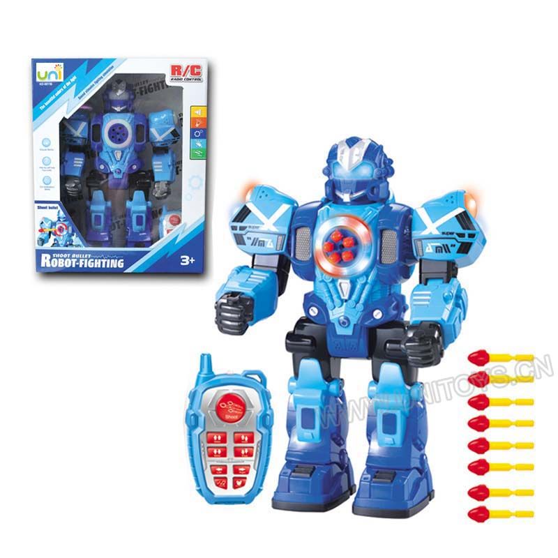 R/C ROBOT,W/LIGHT & MUSIC