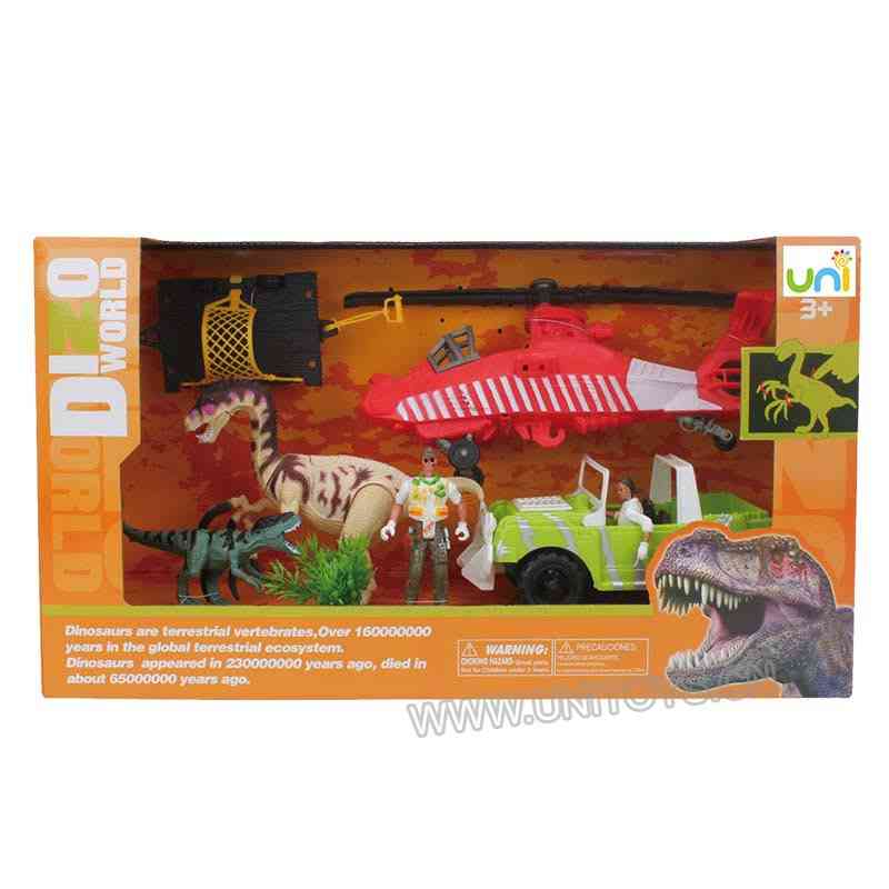 MANUAL DINOSAUR SET
