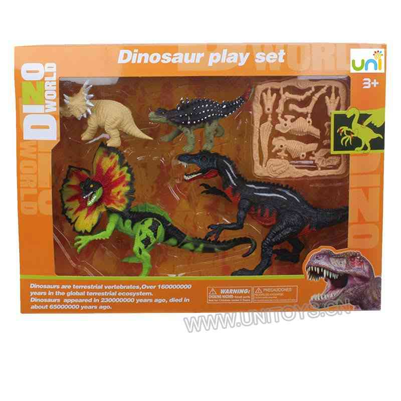 MANUAL DINOSAUR SET