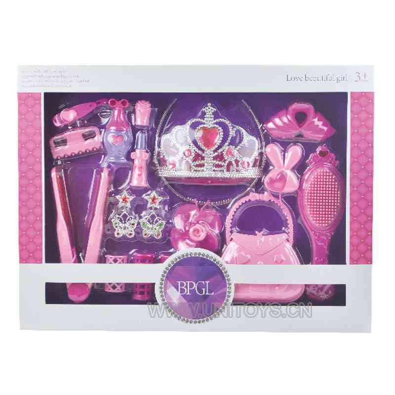 BEAUTY SET,W/LIGHT,W/BUTTON BATTERY