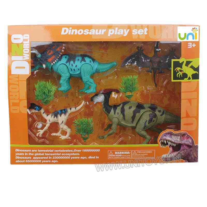 MANUAL DINOSAUR SET