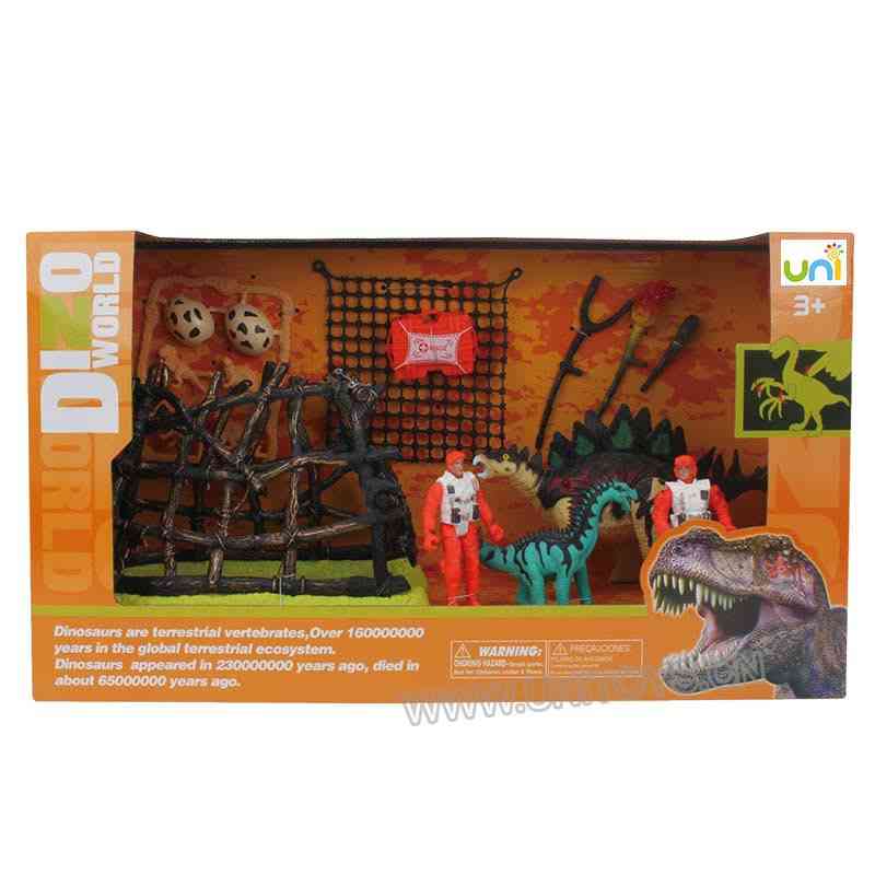 MANUAL DINOSAUR SET