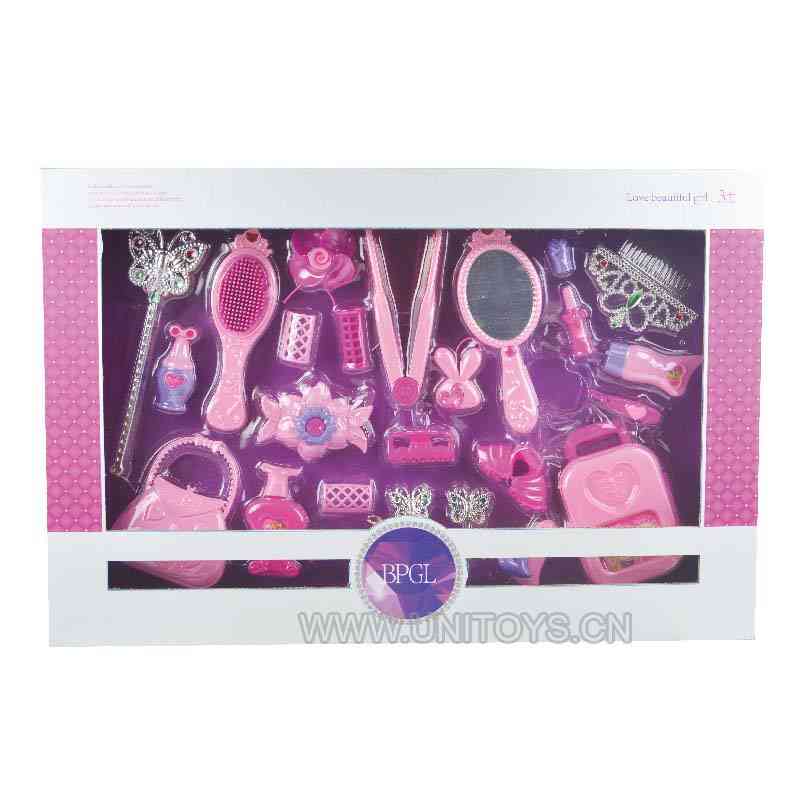 BEAUTY SET,W/LIGHT,W/BUTTON BATTERY