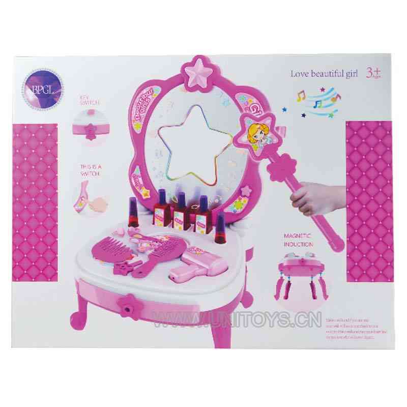 DRESSING TABLE SET,W/LIGHT&MUSIC