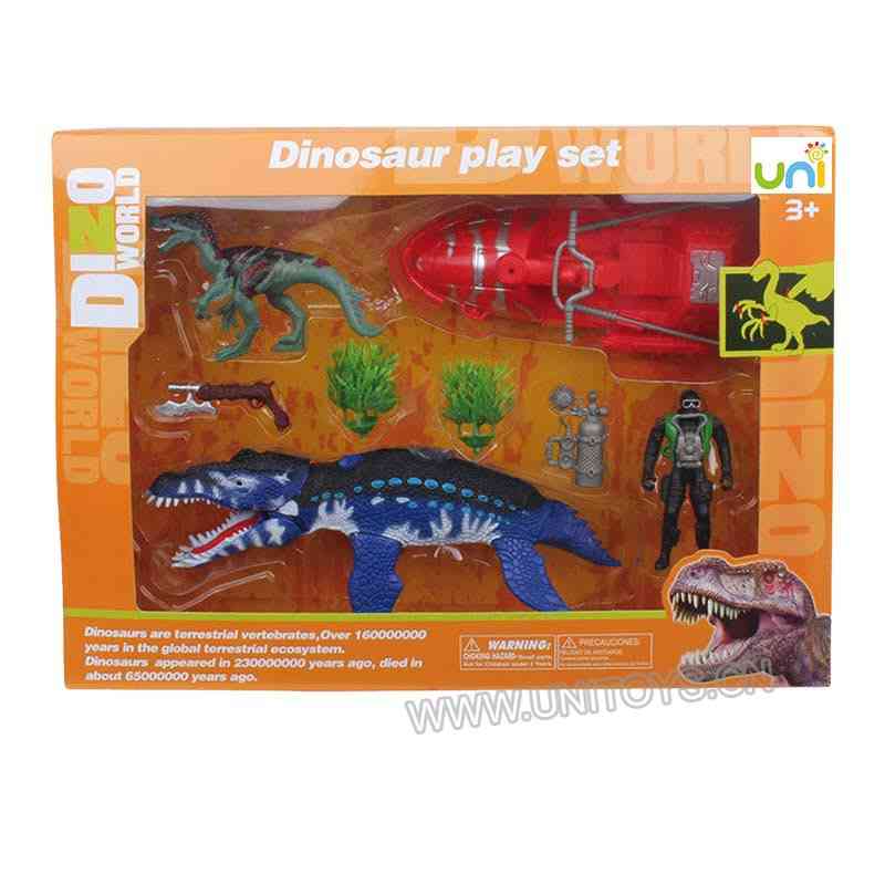MANUAL DINOSAUR SET