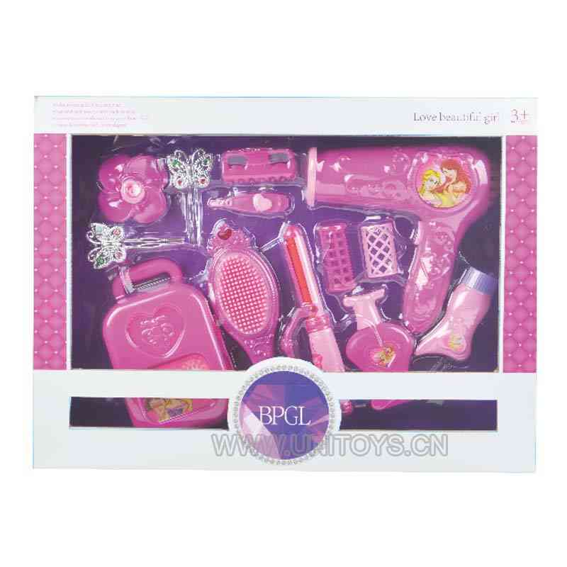 B/O BEAUTY SET,W/LIGHT,W/BUTTON BATERY