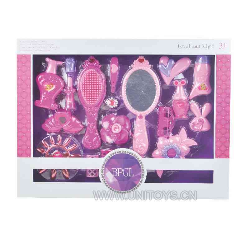 BEAUTY SET,W/LIGHT,W/BUTTON BATTERY
