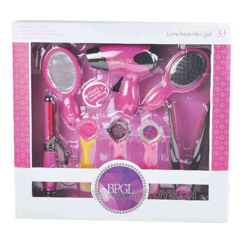 BEAUTY SET,W/LIGHT,W/BUTTON BATTERY