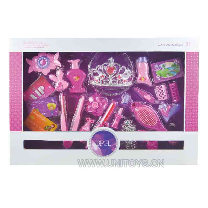 BEAUTY SET,W/LIGHT,W/BUTTON BATTERY