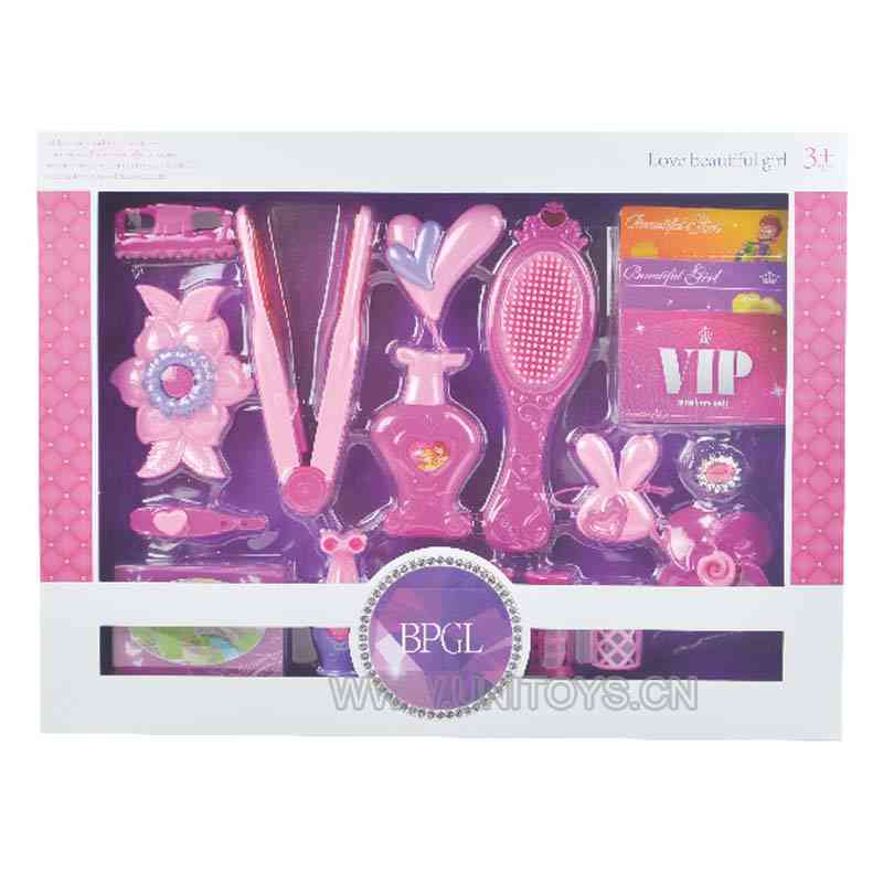 BEAUTY SET,W/LIGHT,W/BUTTON BATTERY
