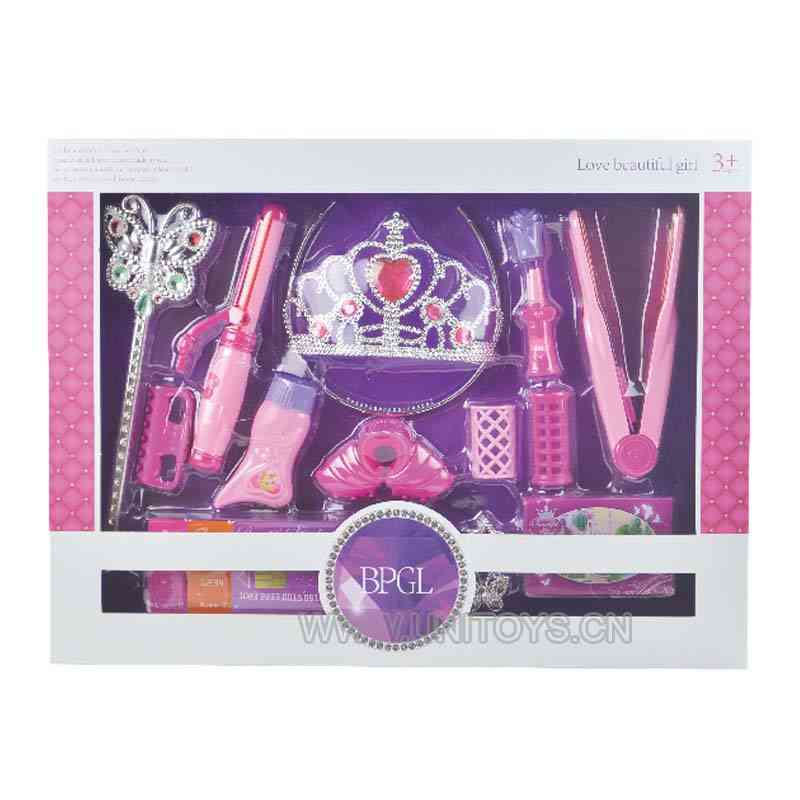 BEAUTY SET,W/LIGHT,W/BUTTON BATTERY
