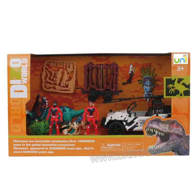 MANUAL DINOSAUR SET